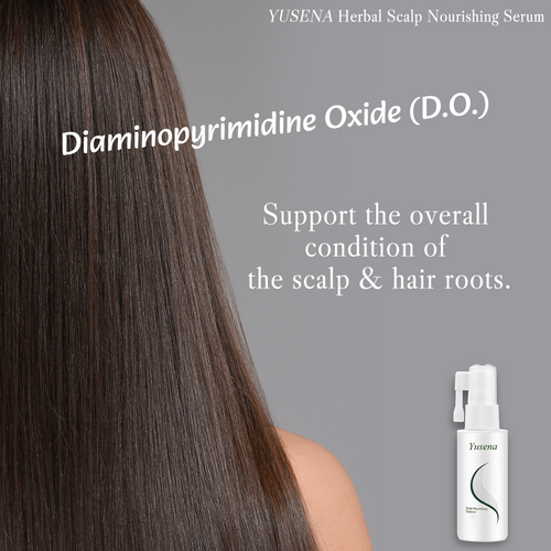 Yusena Herbal Scalp Nourishing Serum – Lightweight Botanical Scalp Care, Reduces Visible Shedding, for Minor Thinning, M-Shaped Hairlines, Diffuse Thinning,  Promotes Fuller-Looking Hair Growth for Thinning Hair, 1.2 fl. Oz